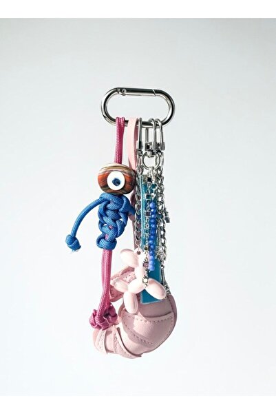 CULTE Le Croissant Assemblé — Paris Gümüş Charm Seti, Çanta Charmı, Çanta Süsü