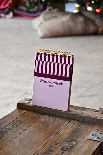 Paper Lab Studio Paper Lab “Hatırlanacak Şeyler” Not Defteri (A6)