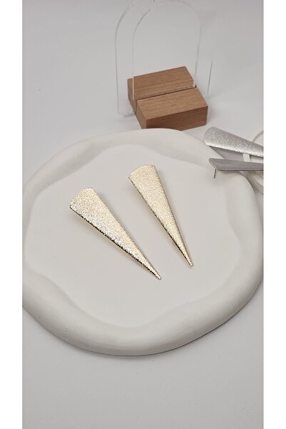 Glithe أقراط نسائية مثلثة من الفولاذ