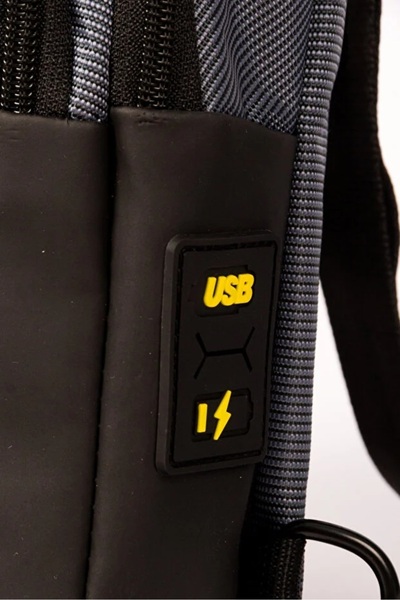 MERVEOZGULCANTA Men's Gray Bag