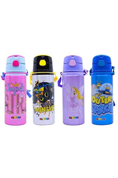 GLOBAX Aluminum Flask with Strap 600ml