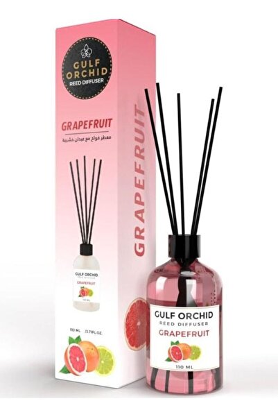 Gulf Orchid موزع روائح عطرية بأعواد خشبية - جريب فروت 110 مل