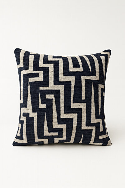KAYALI HOME '' Labir'' Premium Decorative Square Throw Pillow Cover