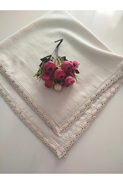 denizli hatırası مفرش طاولة من الكتان الناعم 100% قطن، سهل الكي