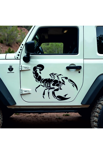 Oracal Tribal Scorpion – 4×4 Off-Road Car Sticker – Dimensions 30x28cm.