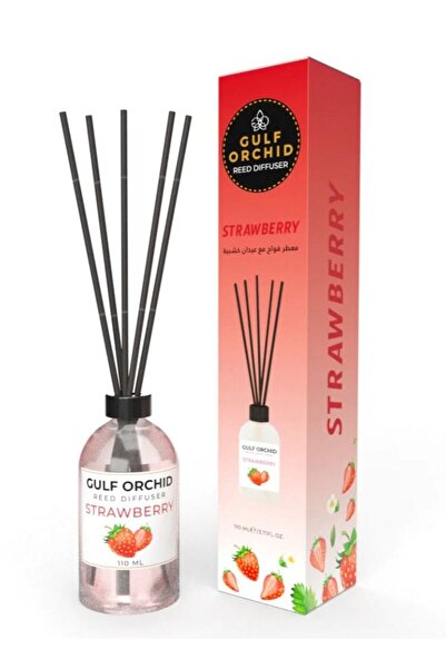 Gulf Orchid Golf Orchid Reed Diffuser with Strawberry Scent