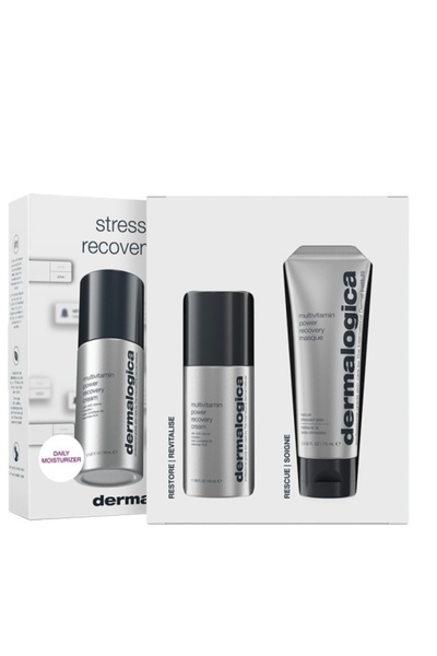 Dermalogica Stressed Skin Recovery System Set — Multivitamin Power Recovery Cream 50 ml + Anti-Str