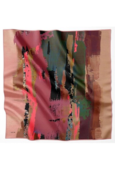 Aker Silk Crepe Satin Scarf 2026 Winter Season 8980701-391