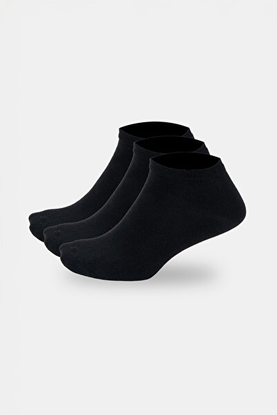 FOOT CAMP 3-Piece Basic Booties Socks Set – Fits Foot Size 36-42