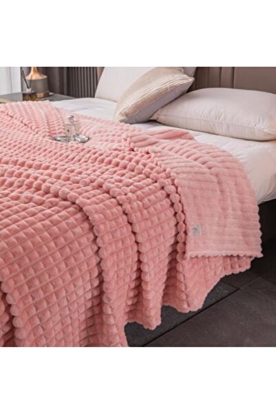 Sale4u Fluffy Cocolino blanket 200×230 cm, pink