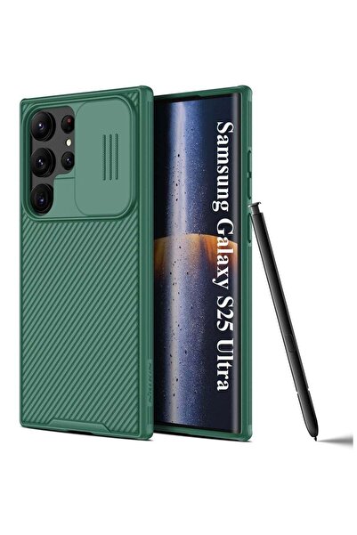 TheMohrim جراب Nillkin Camshield Pro لهاتف Samsung Galaxy S25 Ultra - غطاء خل...