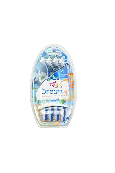 max elegance Max Elegance 3-blade razors, 4 pieces