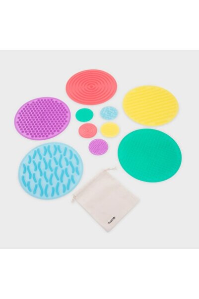 TickiT Cercuri senzoriale, set de 5 perechi