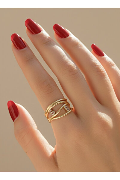 sirius jewelry 925 Gümüş | Taşlı Harf Yüzük ( Numaralı )