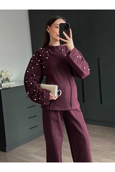 Tugen Co طقم من اللؤلؤ الصناعي الناعم