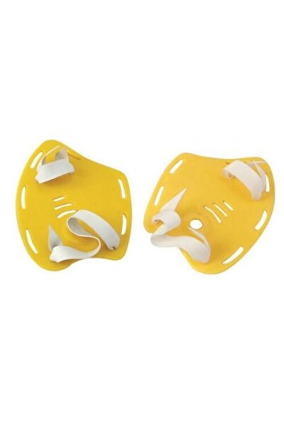 Tremblay Palete de înot cu mânere reglabile, galbene, pentru juniori