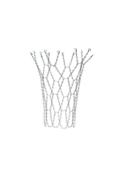 Tremblay Plasă cu lanț pentru coș de baschet, rezistentă la vandalism, argintie