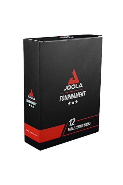 Joola Tournament 40+ Ball Set, 3-star, 12 pieces, White