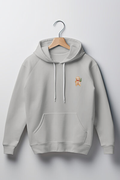 Dad&Children سويت شيرت من القطن بتصميم رجل الكوكيز ذو طابع العام الجديد مطبوع...