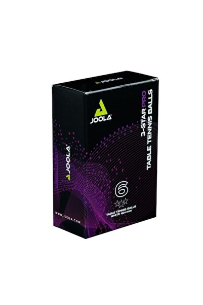 Joola 3 Star Pro 6-piece Ball Set