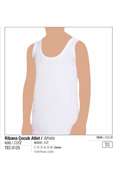 BENALİ (6 Pieces) 100% Cotton Tutku Ribana Boys' Underwear