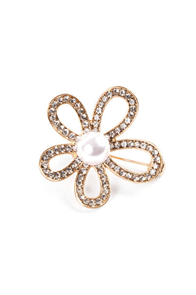 Faik Sönmez Çiçek Broş W26BRS004