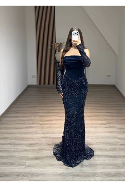 Generic Evening dresses * Original fabric: Evening dress with pleats and corset. Sizes: S, M, L, XL, XXXL, XXXL *