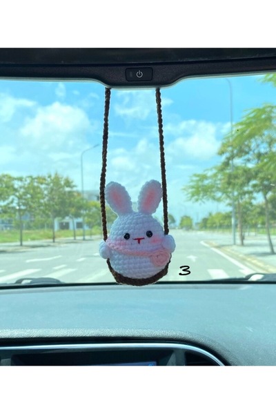 Hobihanem Tuhafiye Amigurumi Dekoratif Araba Süsü