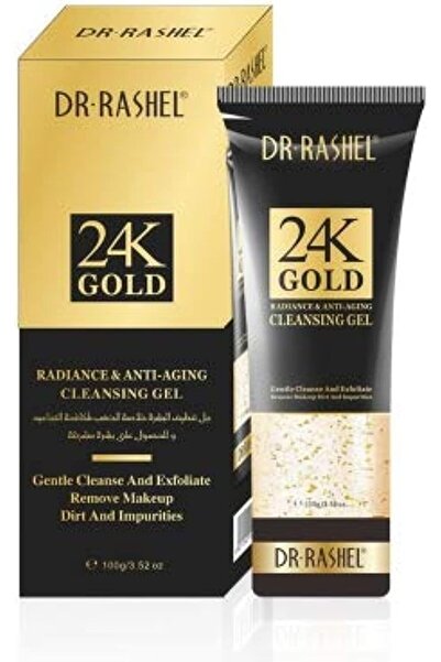 DR.RASHEL جل التنظيف المضاد للشيخوخة بذهب عيار 24 من دكتور راشيل، 100 غرام