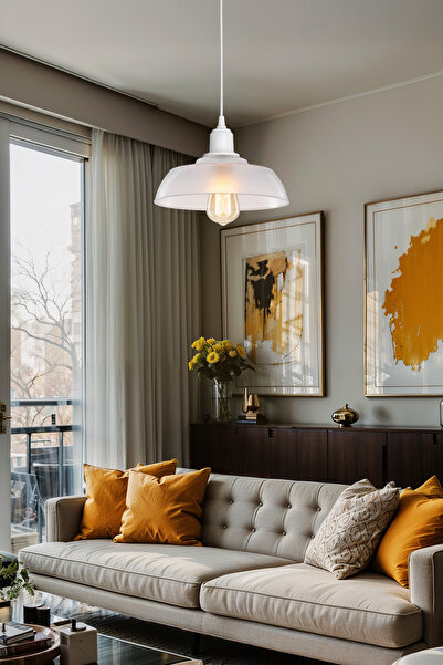 Limon 3D Desing Fabry Modern Dekoratif Sarkıt Avize Yatak Odası Salon Mutfak ...