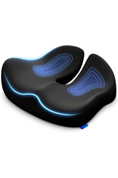 NEXTWAVE Pernă ortopedică pentru scaun, spumă cu memorie, pentru coccis și sc...