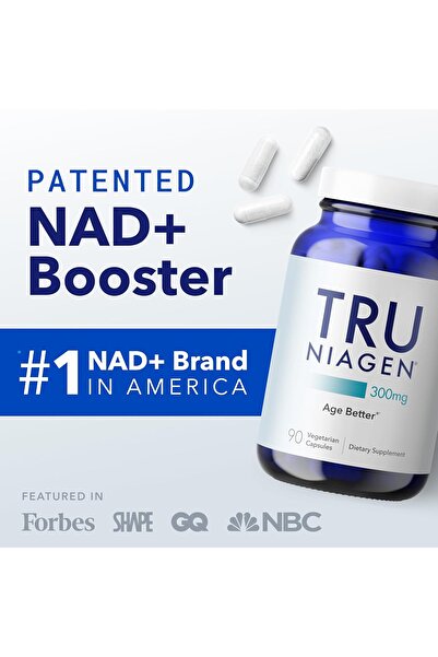 TRU NIAGEN Patented NAD+ Anti Aging Regeneration 300 mg Energy Brain Muscle Nicotinamide Riboside