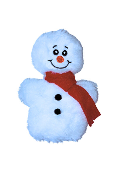 Miyav Snowman Cat Toy – White Rustling Plush – Cat Toy