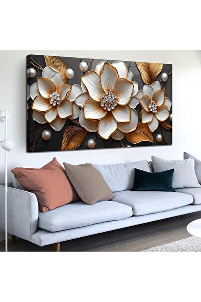 ALAYRA International لوحة فنية جدارية جميلة من القماش بإطار مقاس 60×120 سم مع...