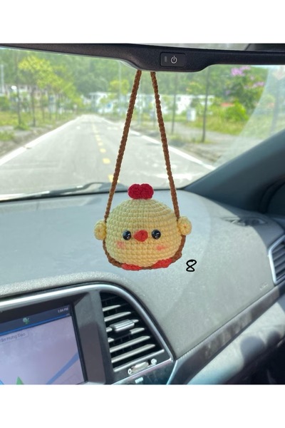 Hobihanem Tuhafiye Amigurumi Dekoratif Araba Süsü