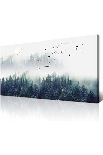 ALAYRA International لوحة فنية جدارية جميلة من القماش بإطار مقاس 60×120 سم مع...