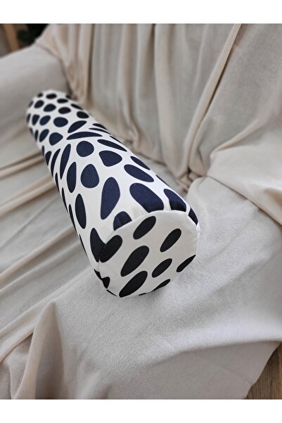 HMM DESİGN Keten Bolster Dekoratif Yastık, Fermuarlı Kılıf ,14 DNS CNC Kesim ...