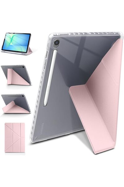 Kipgsm Samsung Galaxy Tab A9 Uyumlu 8.7 Tablet Kılıfı Katlanır Stand Kalem Bö...