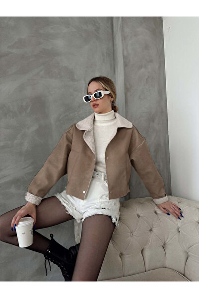 RGG Kürk Modern Deri Ceket