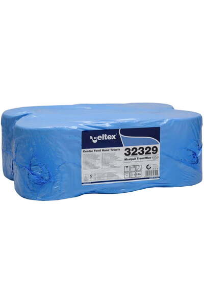 Celtex Maxipull Trend Blue Central Roll Paper Towel 32329, Blue, 2-ply, 108 m...