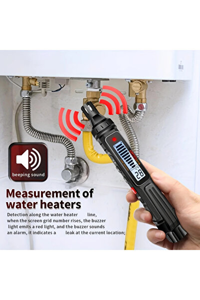 Saatistan Yanıcı Gaz Kaçak Dedektörü, Seviye Alarm, Güvenlik ve İzleme Cihazı