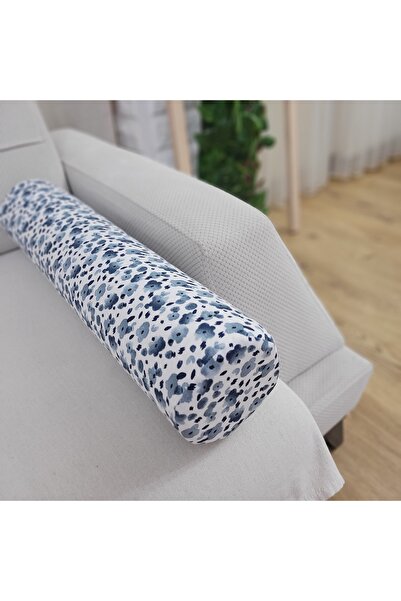 HMM DESİGN Keten Bolster Dekoratif Yastık, Fermuarlı Kılıf ,14 DNS CNC Kesim ...