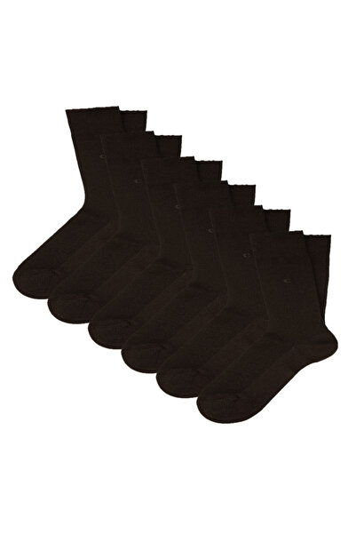 Cacharel 6-Piece Men's Cotton Blend Mers Socks