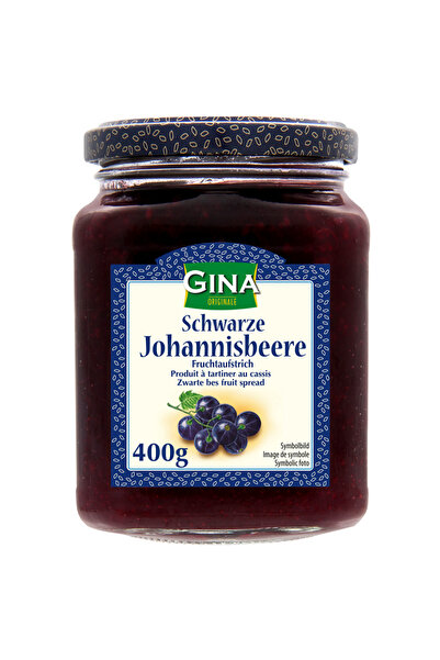 GUNZ Gina Blackcurrant Jam 400g