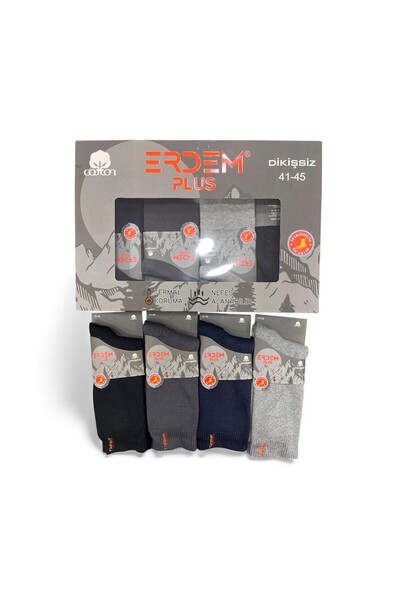 ERKEK COTTON THERMAL ÇORAP 12'Lİ