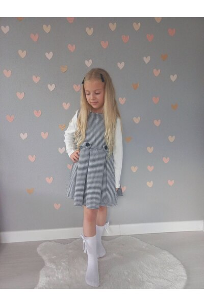 ARBİ kids Rochie pentru fetiță bumbac moale rochie elegantă din material textil