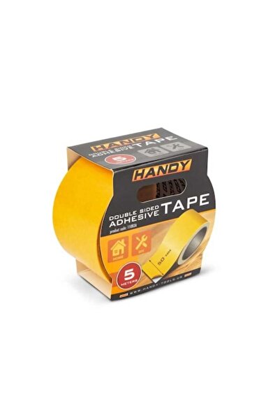 Handy μόνιμη κολλητική ταινία διπλής όψης 5μ x 50χιλ. λευκή 11083A