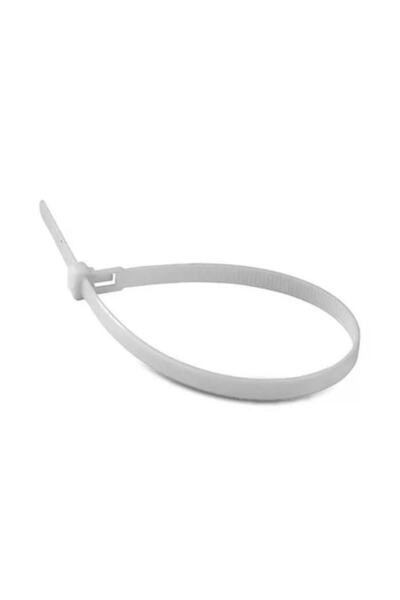 V-TAC Set de 100 benzi de fixare albe 4,5mm 35cm