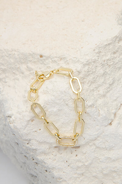 Manuka Monara zircon stone detail chain bracelet standard