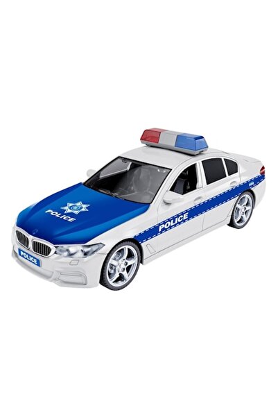 UnderShop Police toy car with opening doors, lights, driving sounds and siren...